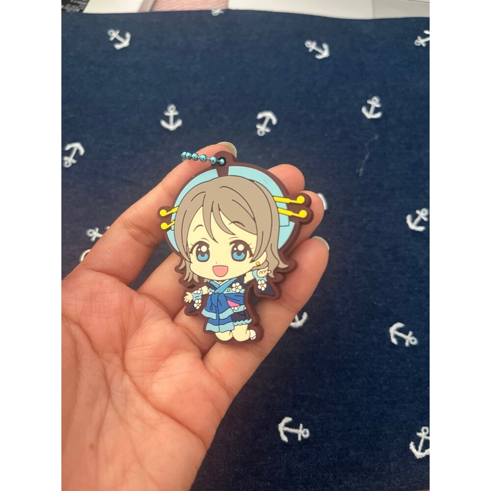 You Watanabe Love Live Aquors Official Rubber Keychain